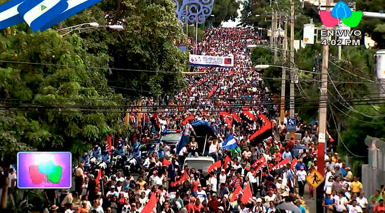 Pueblo nicaragüense camina por la paz, la justicia y la vida