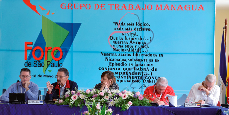 Solidaridad con la revolución sandinista