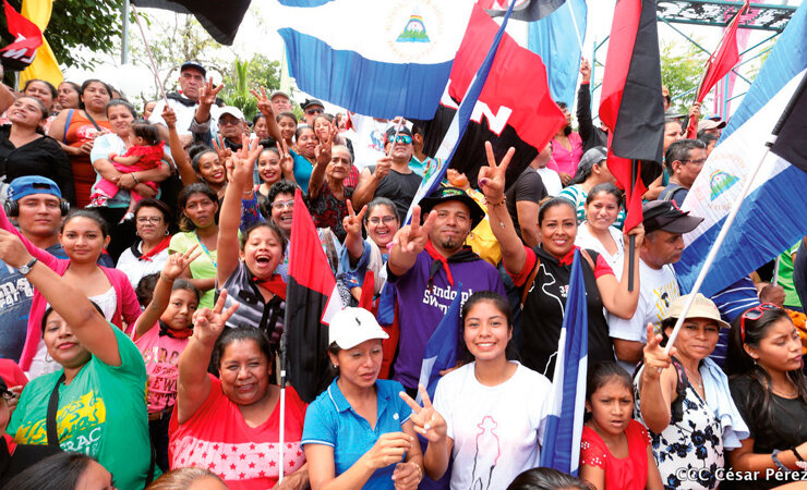 Paz, democracia soberana en Nicaragua