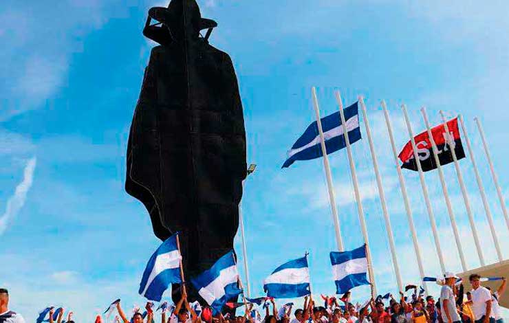 FSLN asegura la identidad y la dignidad nacional del pueblo