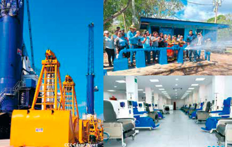 Nicaragua sigue en caminos de desarrollo