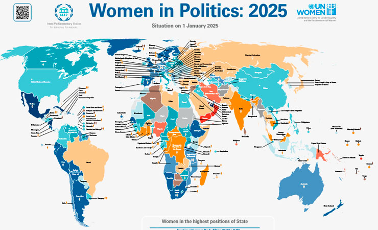 Nicaragua, 1ro. lugar en mujeres ministras