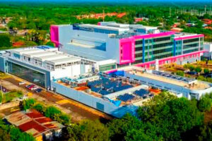 Foto aérea del Hospital Escuela Oscar Danilo Rosales en León.