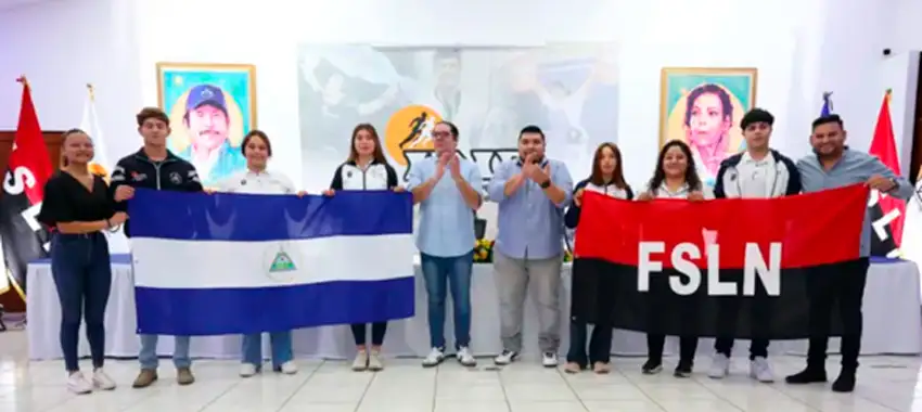 Abanderan selecciones de esgrima, lucha y judo