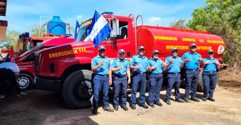 Nicaragua cuenta con 236 estaciones de bomberos