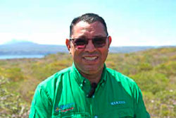 Carlos Balladares, administrador del Parque Nacional Volcán Masaya.