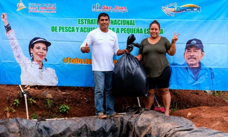 Inauguran sistema de engorde de Tilapia