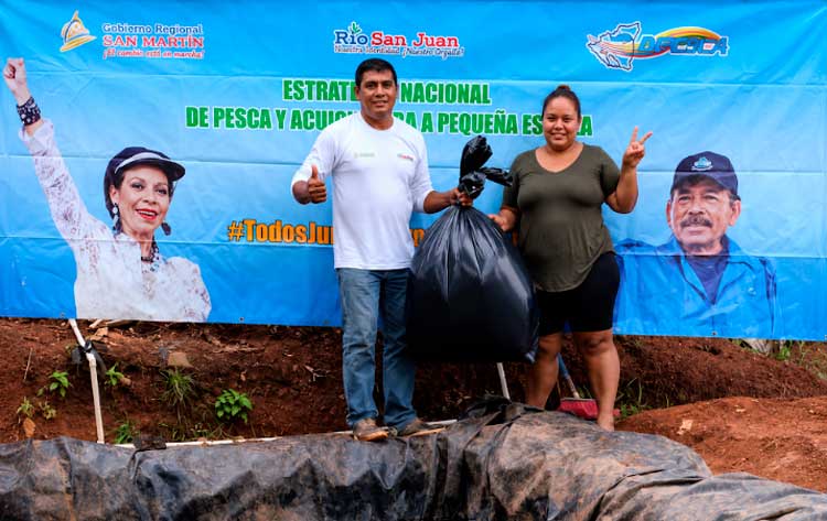 Inauguran sistema de engorde de Tilapia