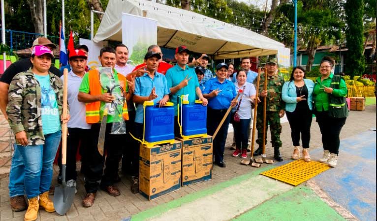 Nuevos equipos contra incendios forestales en Jinotepe