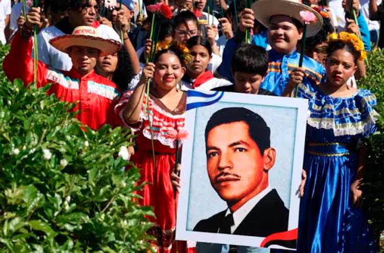 JS19J rinde homenaje al Héroe Nacional Rigoberto López Pérez